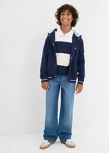 Loose Fit-jeans med regulerbar linning, Straight, bonprix