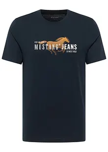 T-skjorte "Austin" i 100% økologisk bomull fra Mustang, Mustang Jeans