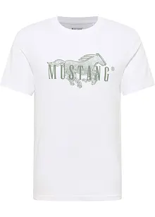 T-skjorte "Austin" i 100% bomull fra Mustang, Mustang Jeans