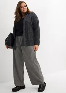 Strikkejakke i lodden, fluffy strikk, bonprix