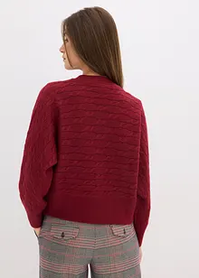 Oversized strikkejakke, bonprix