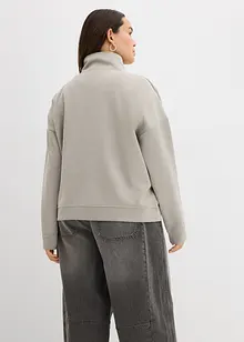 Jakke i scuba-materiale med glidelås, bonprix