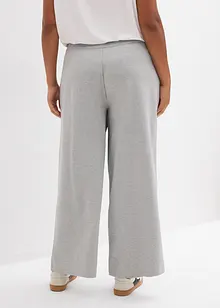 Bukse i viskosemiks og ledig stil med vide ben, bonprix