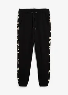 Joggebukse med innfelling, Regular Fit, bonprix