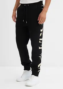 Joggebukse med innfelling, Regular Fit, bonprix