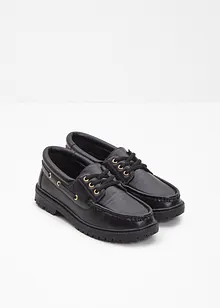 Loafers med snøring, bonprix