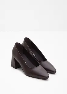 Pumps i skinn, bonprix