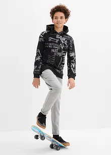 Hettegenser i myk bomullsmiks, bonprix