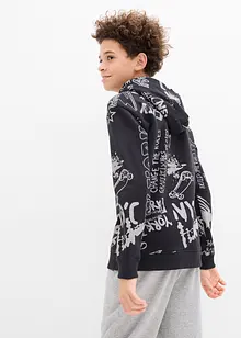 Hettegenser i myk bomullsmiks, bonprix