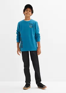 Sweatshirt i myk bomullsmiks, bonprix