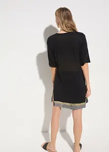 Transparent strandtunika i viskose, bonprix