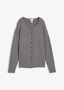 Cardigan i viskosemiks og innsvingt modell, bonprix