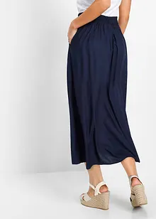 Maxiskjørt i viskose, bonprix