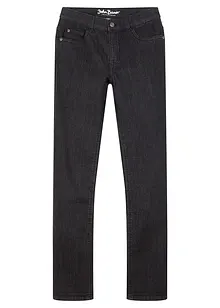 Slim Fint stretch-jeans med justerbar linning, Straight, bonprix