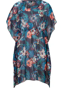 Lang strandtunika i lett chiffon, bonprix