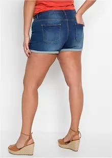 Denimshorts Mid Waist, bonprix