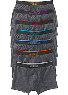 Boksershorts med bomull i ettersittende modell (7-pack), bonprix