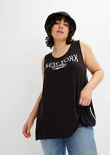 Lang topp i myk viskose, bonprix