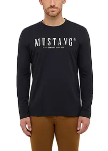 Langermet topp "Asheville" i 100% bomull fra Mustang, Mustang Jeans