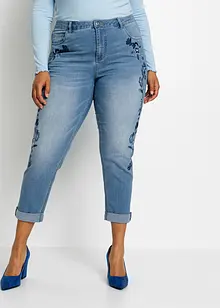 Slim Fit-jeans, Mid Waist, cropped, bonprix