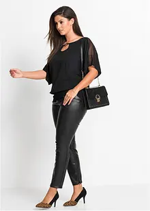 Bluse i 100% viskose, bonprix