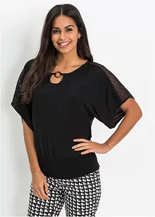 Bluse i 100% viskose, bonprix