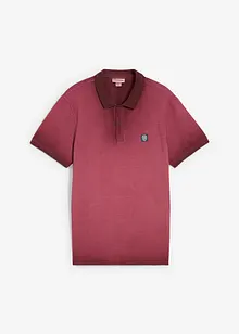 Piké-poloskjorte i vasket look, bonprix