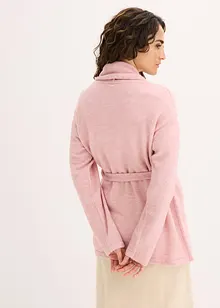 Strikkejakke i lodden, fluffy strikk, bonprix