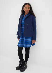 Blusekjole av flanell, bonprix