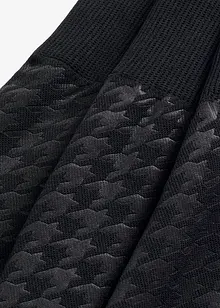 Seamless termoleggings med myk innside og houndstooth-mønster, bonprix