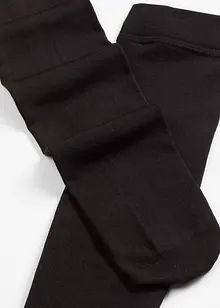 Termo-knestrømper (3-pack) 120den i fin strømpekvalitet med innvendig fleece, bonprix