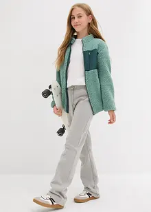 Joggebukse i 100% økologisk bomull (2-pack), bonprix