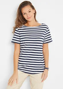 T-shirt med båthals, bonprix