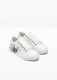 Sneakers med blomstermønster, bonprix