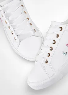 Sneakers med blomstermønster, bonprix
