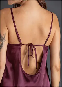 Neglisjé i sateng med fin glans, bonprix