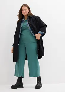 Finstrikket vest i myk viskosemiks, bonprix