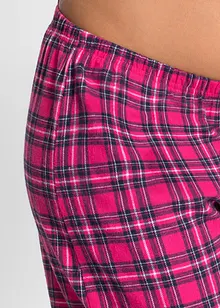Vevd flanellspyjamas, bonprix