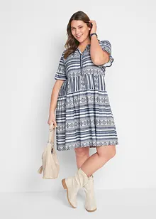 Trikotkjole av lett viskosemiks, bonprix