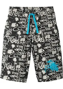 Sweat bermudashorts i 100% økologisk bomull, bonprix