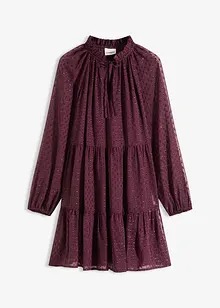 Tunikakjole med glittereffekt, bonprix