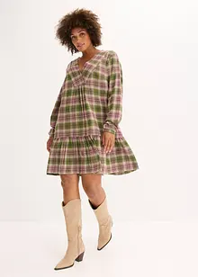 Minikjole i bomullsmiks, bonprix