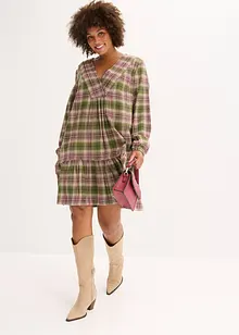 Minikjole i bomullsmiks, bonprix