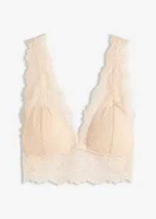 Bralette i tynt blondemateriale, bonprix