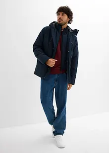 Vanntett funksjons-vinterjakke med vindfang, bonprix