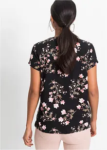 Kortermet bluse i 100% viskose, bonprix