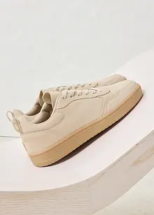 Sneakers i skinn, bonprix