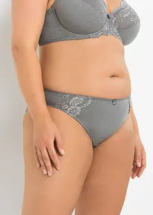 Truse med delikate blonder (2-pack), bonprix