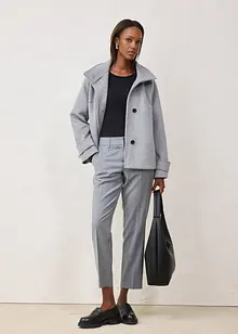 Bukse i smal modell med ull, bonprix