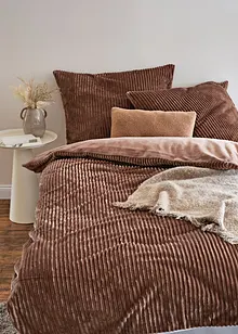 Cashmere Touch-sengesett i kordfløyelslook, bonprix